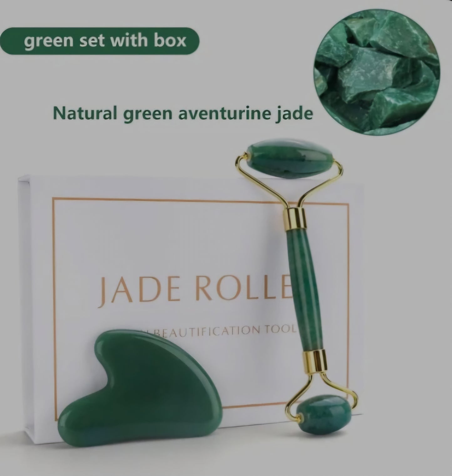 Rouleau de Jade et Gua Sha